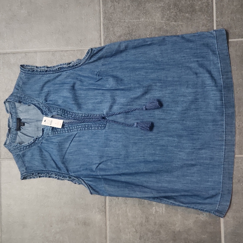 Talbots Tie Front Top